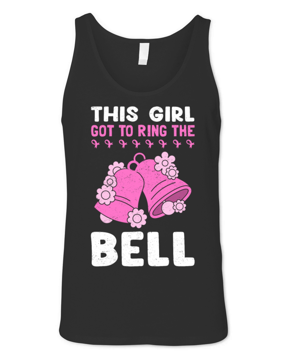 This Girl Got To Ring The Bell Breast Cancer Unisex Jersey Tank