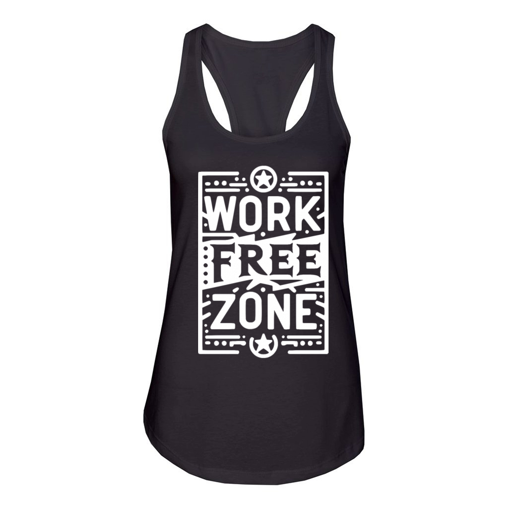 Work-Free Zone Women's Racerback Tank