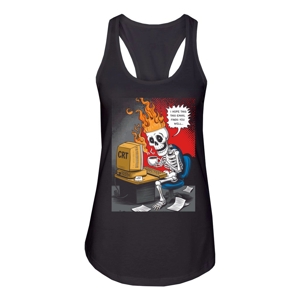 You Got Mail - Classic Vintage Design Women's Racerback Tank