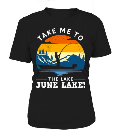 JUNE LAKE CALIFORNIA Fan Vintage Nevada June Women's T-Shirt