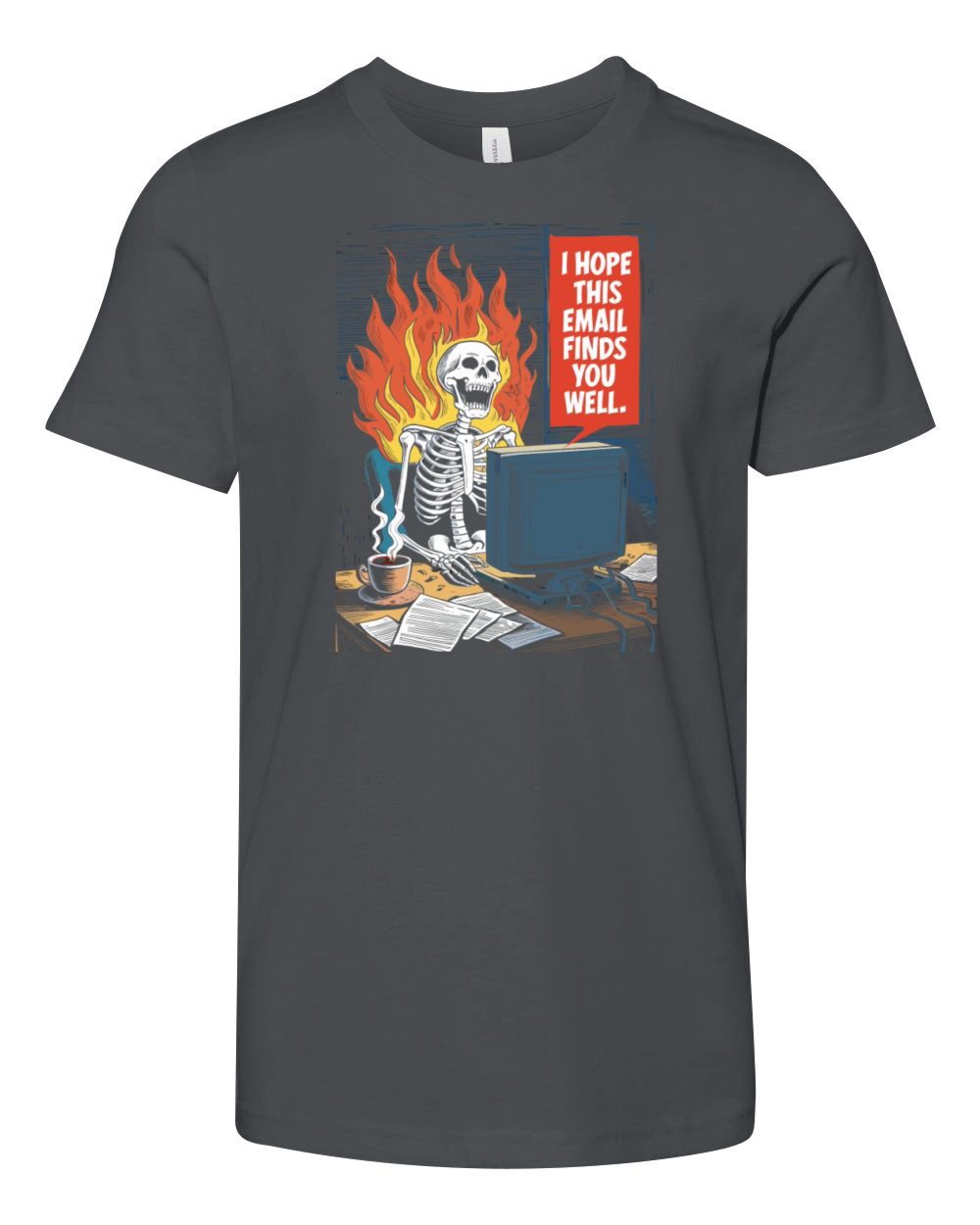 You Got Mail Classic - Retro Email Alert Youth Unisex Jersey Tee