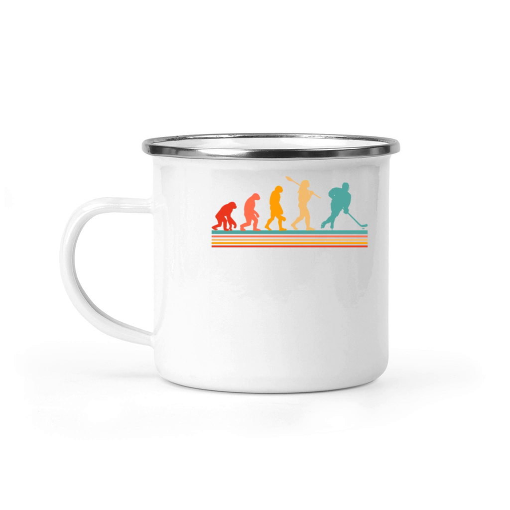 Ice-Hockey-Players Hockey game Vintage Ice-Hockey Camping Mug