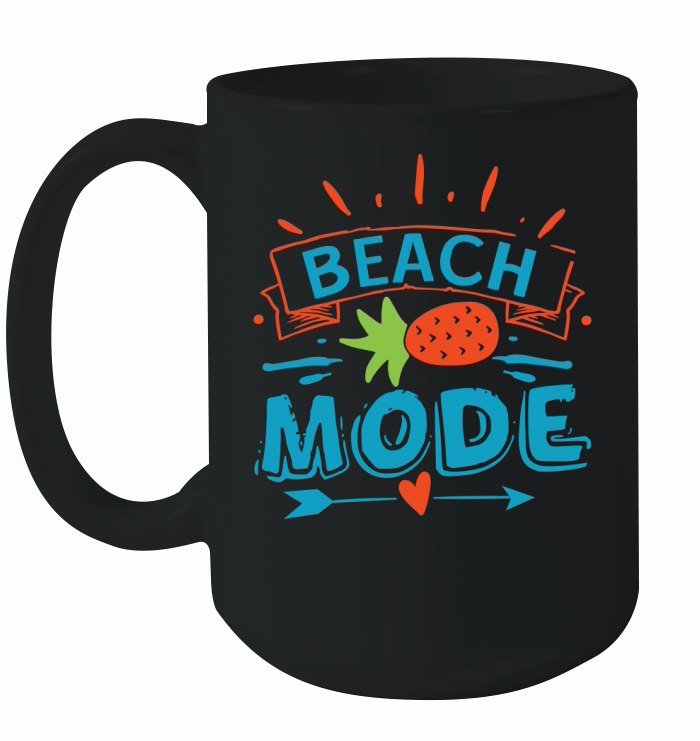 beach mode Ceramic Mug
