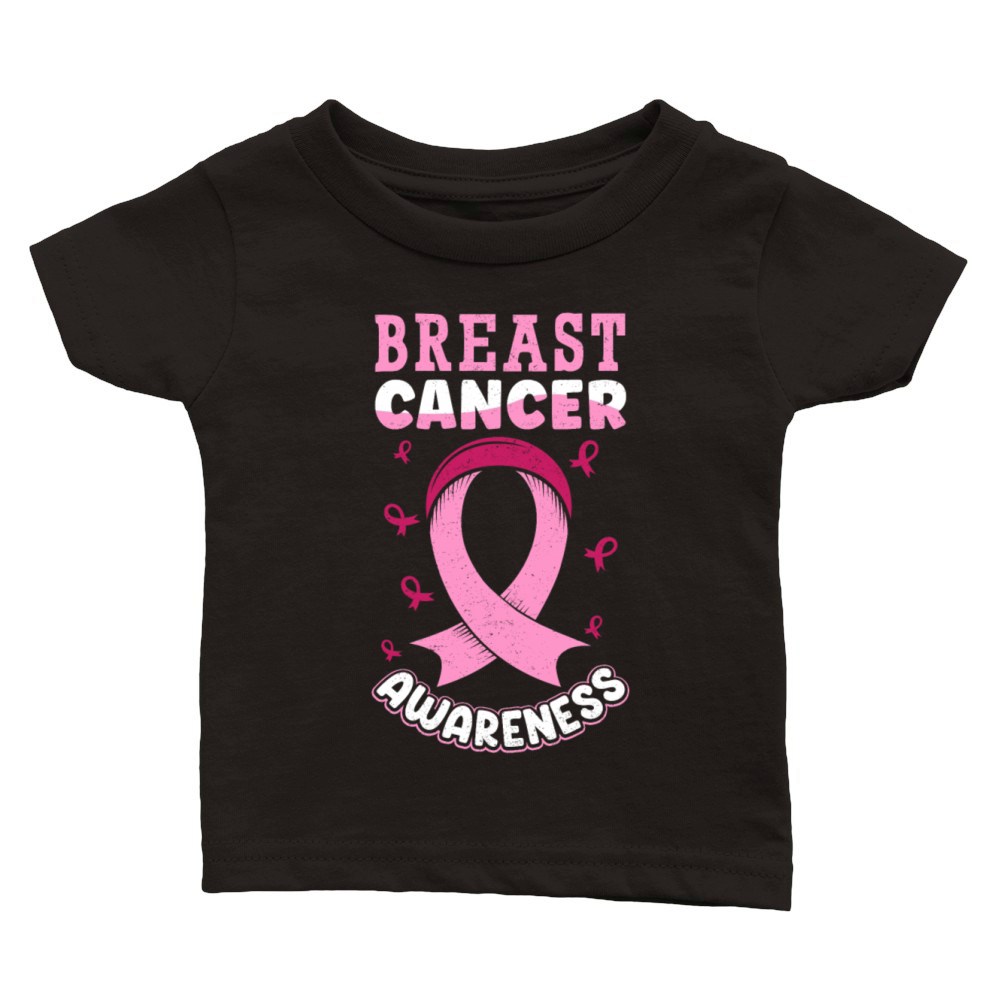 Breast Cancer Awareness Breast Cancer Classic Baby Crewneck T-shirt