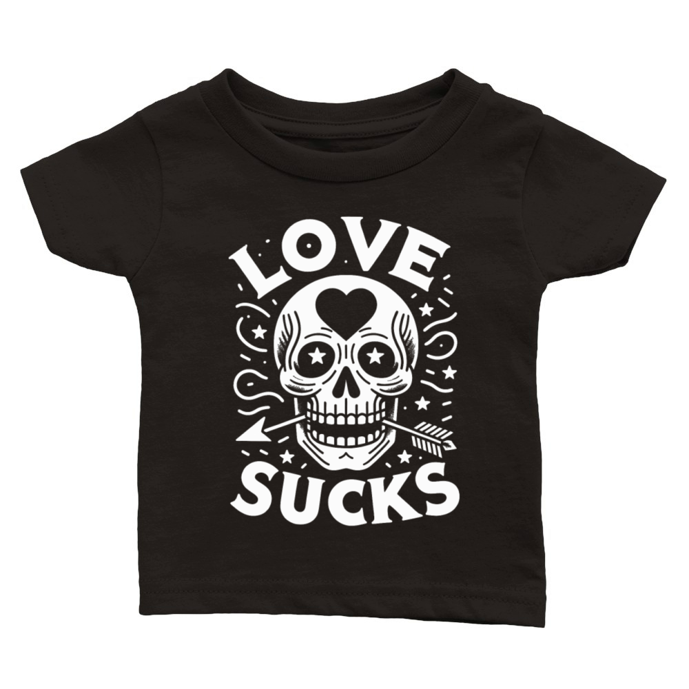 Love Sucks Classic Baby Crewneck T-shirt