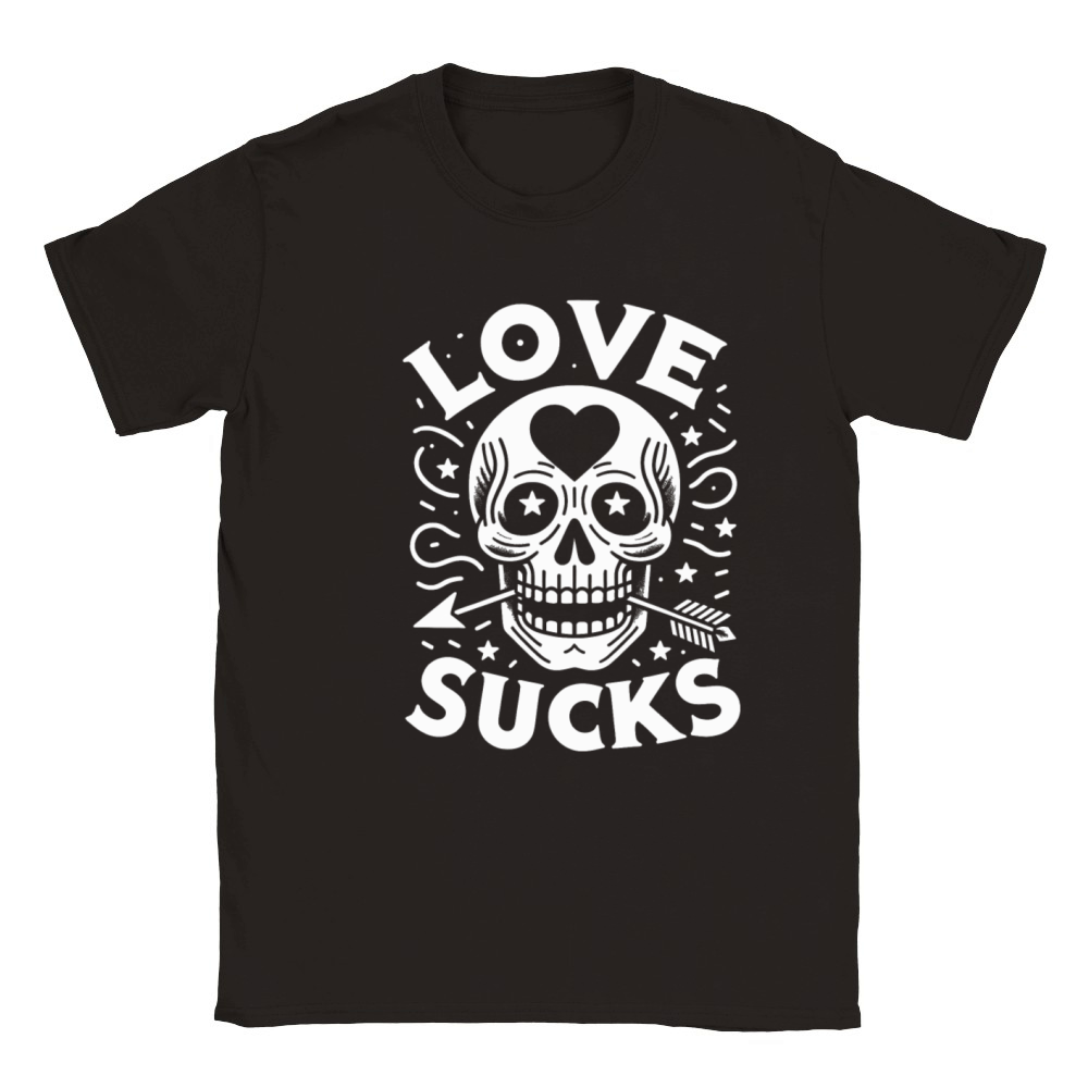 Love Sucks Classic Kids Crewneck T-shirt