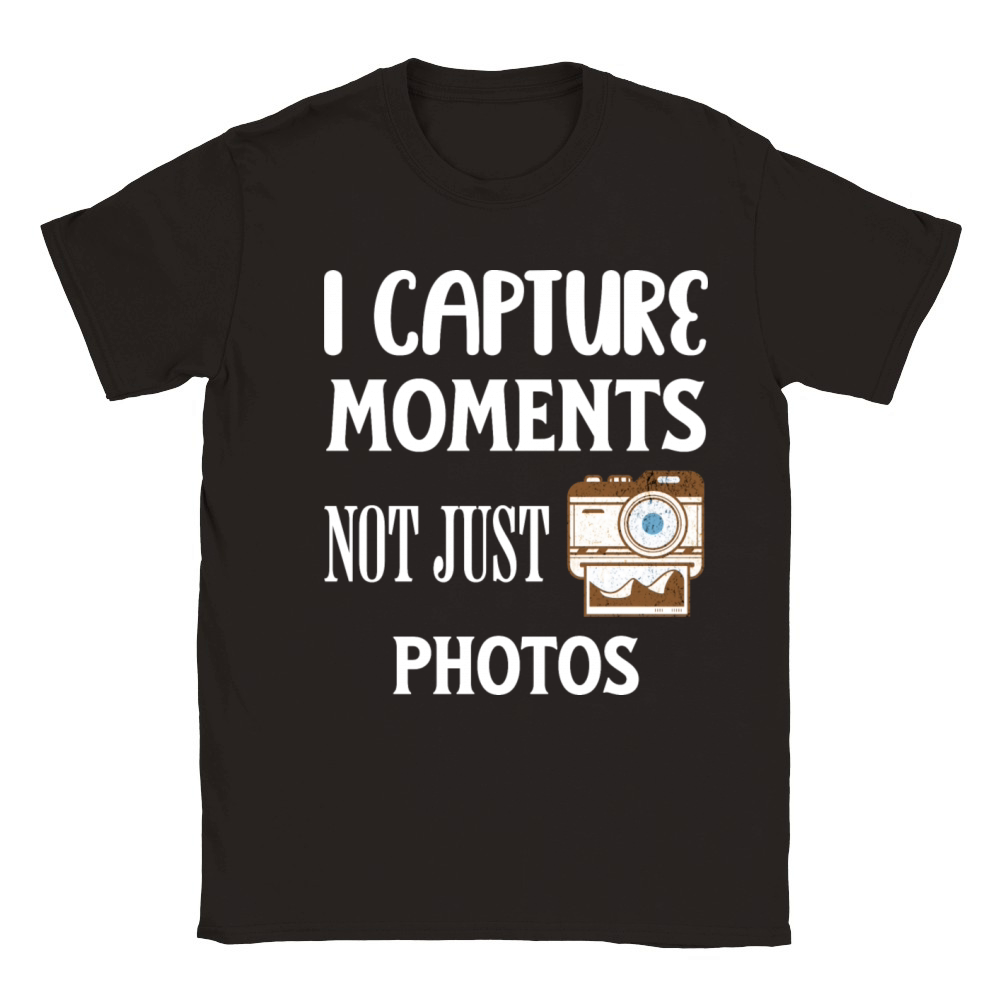 Photographer Vintage - I Capture Moments Classic Kids Crewneck T-shirt