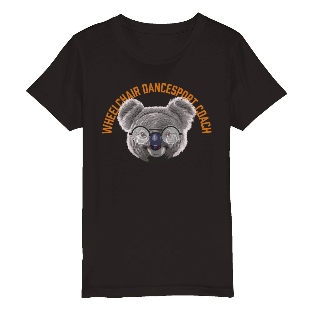 Koalified Wheelchair Dancesport Coach Para Dance S Organic Kids Crewneck T-shirt