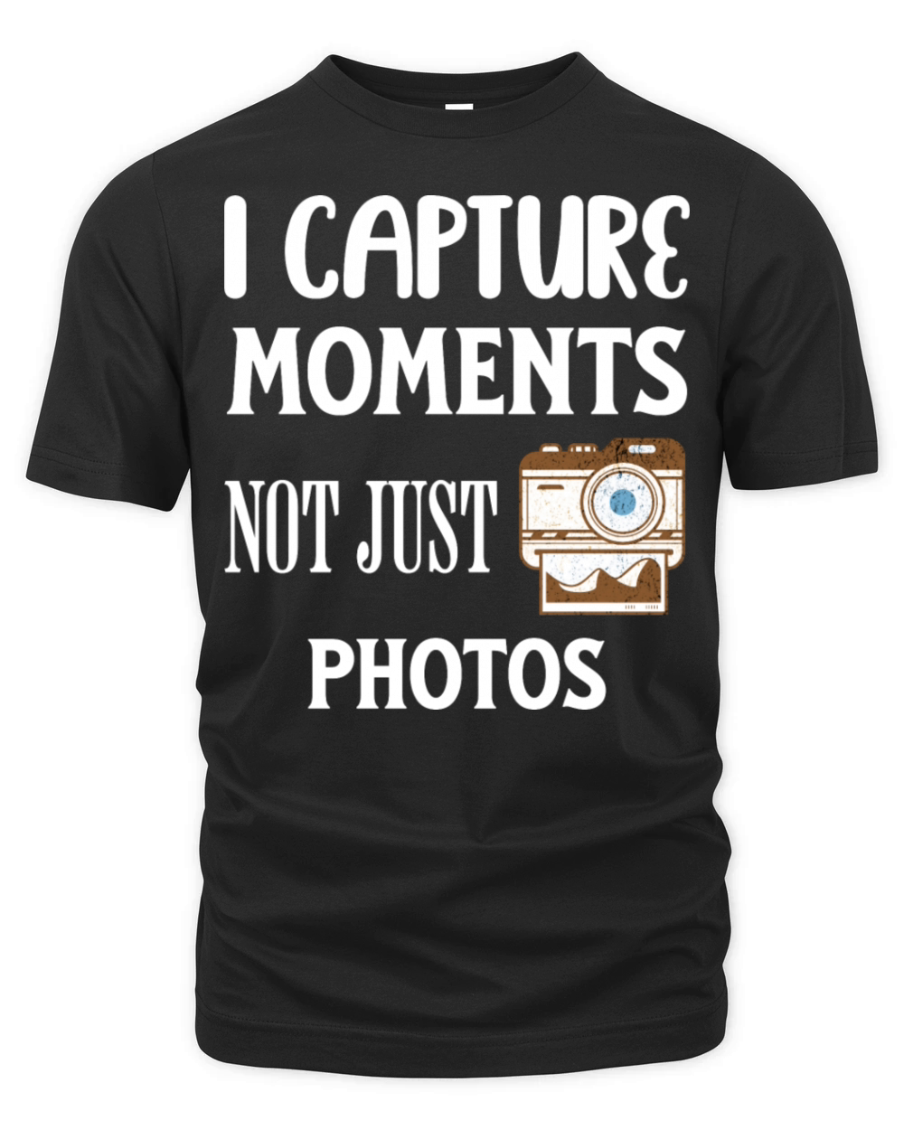 Photographer Vintage - I Capture Moments Organic Unisex T-shirt