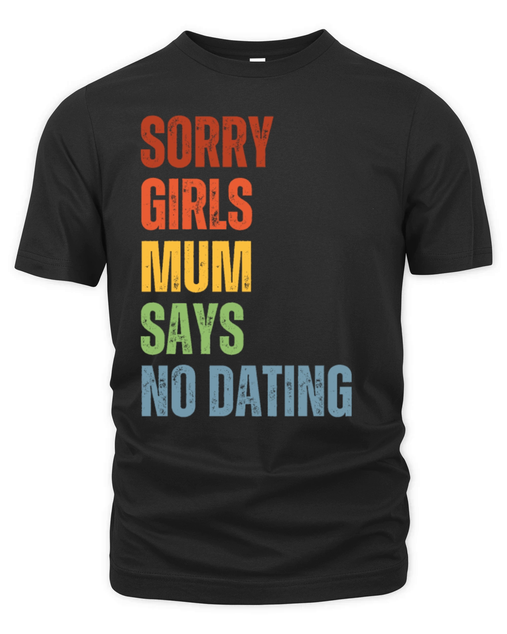 Sorry Girls Mum Says No Pregnancy Reveal Organic Unisex T-shirt