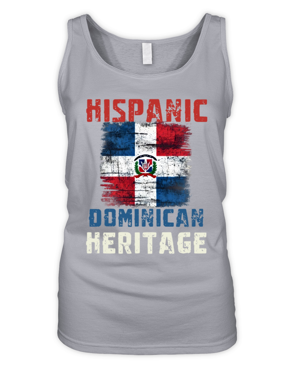 Dominican Heritage Pride - Hispanic Heritage Month Organic Women's Tank Top