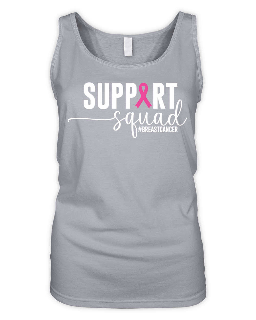 Support Squad Breast Cancer Organic Women's Tank Top