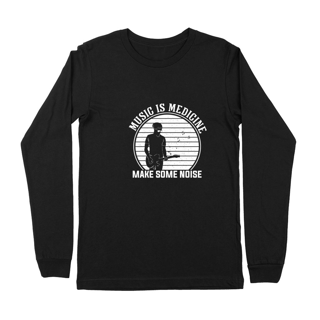 Music is medicine make some noise 02 Premium Long Sleeve