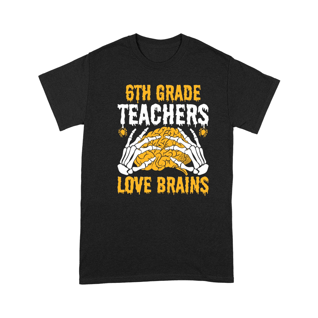 6th Grade Teachers Love Brain2 Premium T-shirt