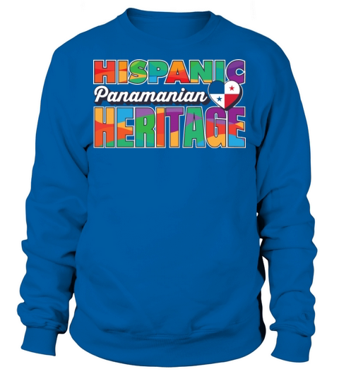 Hispanic Panamanian Heritage USA Sweatshirt Unisex