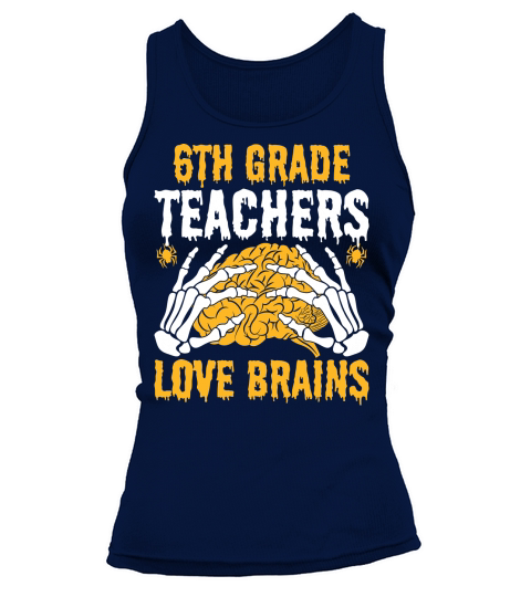 6th Grade Teachers Love Brain2 Tank top Woman