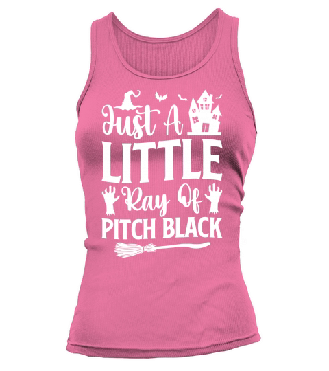 Just A Little Ray Of Pitch Black Tank top Woman
