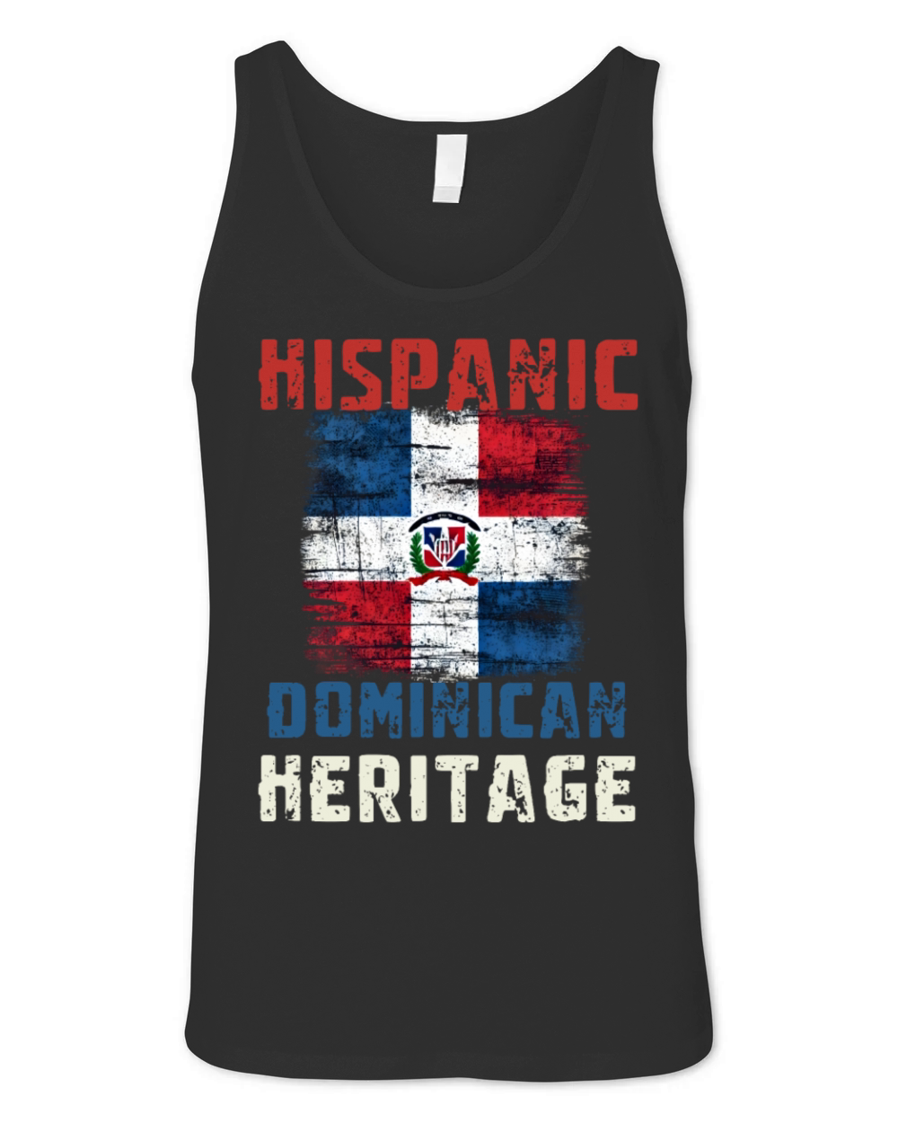 Dominican Heritage Pride - Hispanic Heritage Month Unisex Jersey Tank
