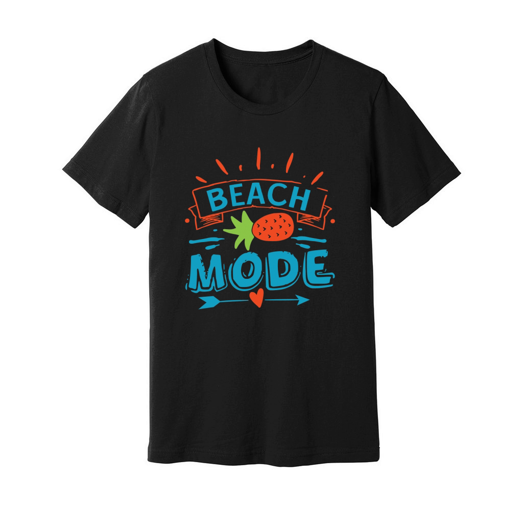 beach mode Unisex Jersey Tee