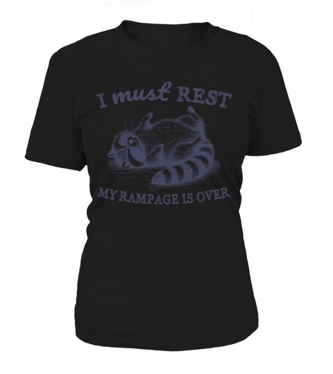 Raccoon weird sleeping L dViolet Women's T-Shirt