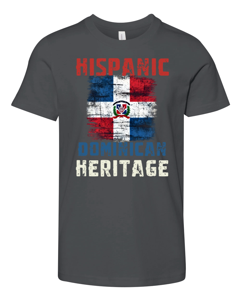 Dominican Heritage Pride - Hispanic Heritage Month Youth Unisex Jersey Tee