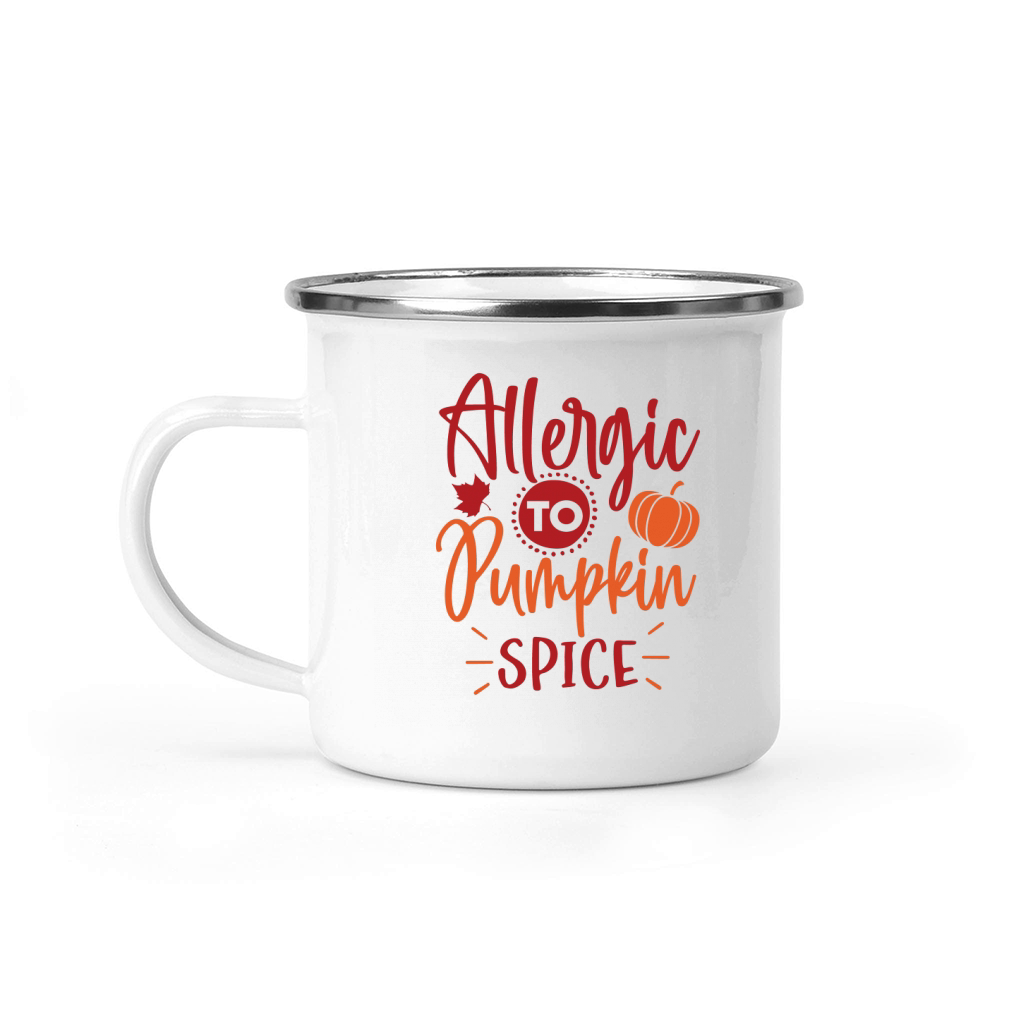 Allergic to pumpkin spice Camping Mug