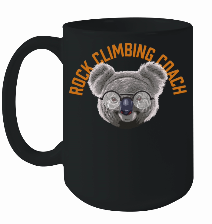 Koalified Rock Climbing Coach Rock Climber Funny Ceramic Mug