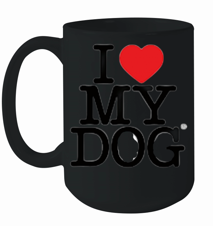 love story-i love my dog Ceramic Mug