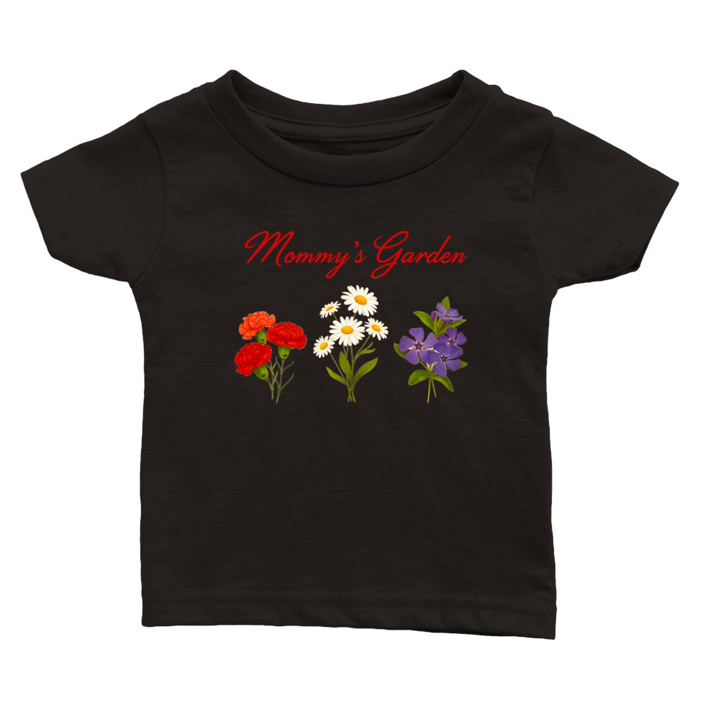 Mommys Garden Classic Baby Crewneck T-shirt