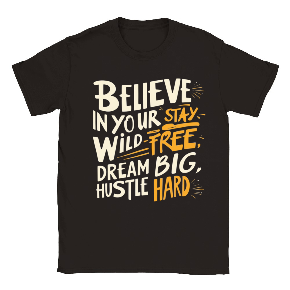 Believe in Your Power Classic Kids Crewneck T-shirt