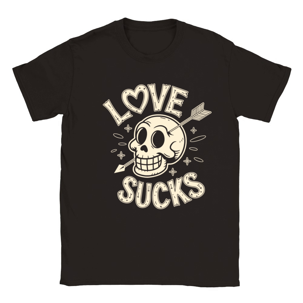 Love Sucks Classic Kids Crewneck T-shirt