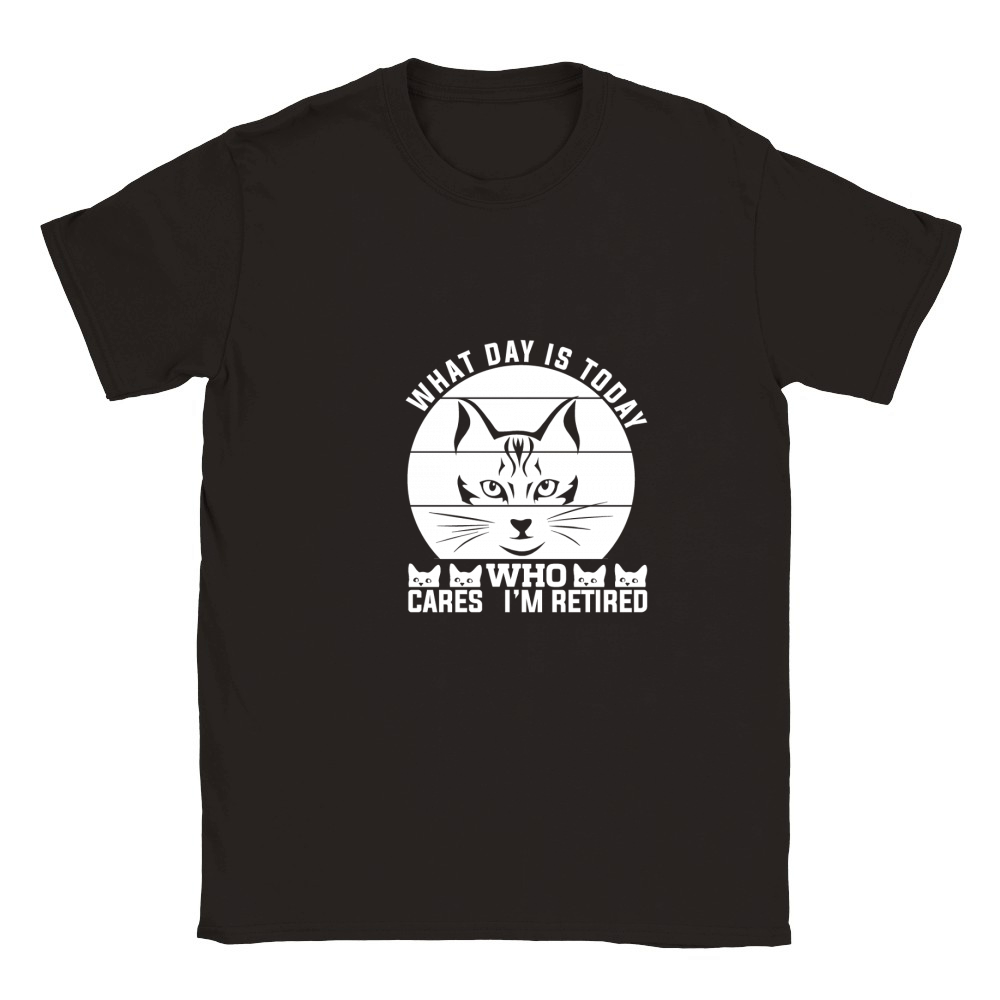 What day is today Who cares im retired Classic Kids Crewneck T-shirt