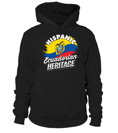 Hispanic Ecuadorian Heritage Ecuador Hoodie Unisex