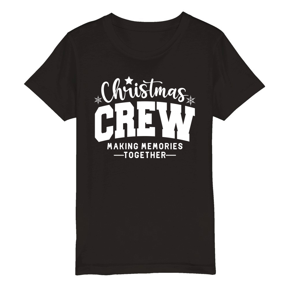 Christmas Crew 1.01 Organic Kids Crewneck T-shirt