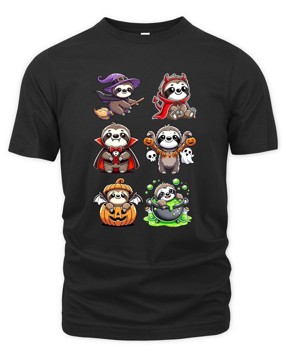 Funny Halloween (2) Organic Unisex T-shirt