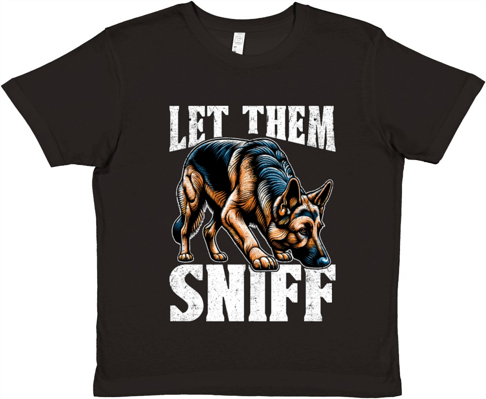 Dog Trainer Let Them Sniff Animal Lover Dog Owner Premium Kids Crewneck T-shirt