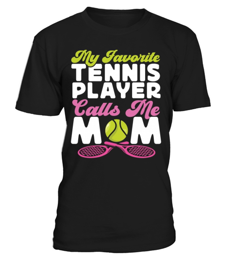 Funny Tennis Player Racket Mom T-Shirt Unisex