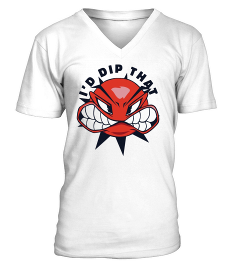 Id Dip That Prisonball Team Game Player Dodgeball V-Neck T-shirt