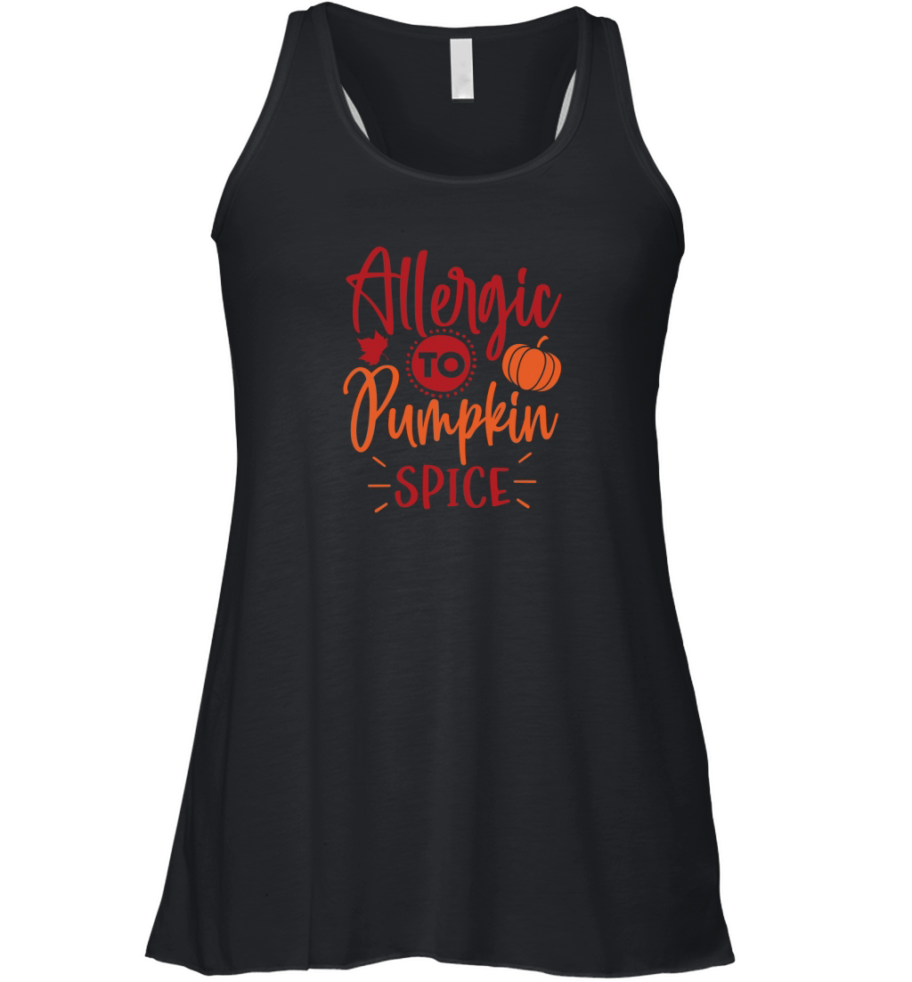 Allergic to pumpkin spice Women's Flowy Tank Top