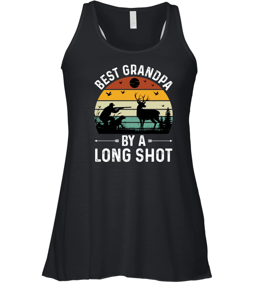 Best Grandpa By a Long Shot (2) Women's Flowy Tank Top