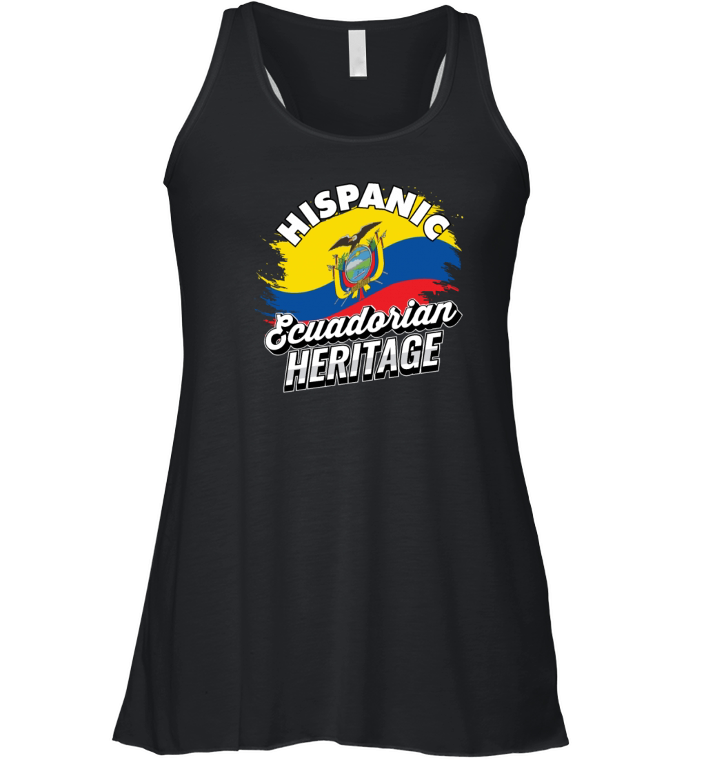 Hispanic Ecuadorian Heritage Ecuador Women's Flowy Tank Top