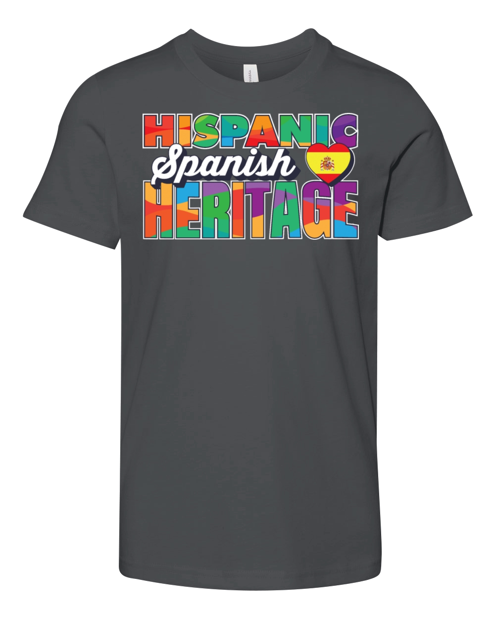 Hispanic Spanish Heritage Spain Youth Unisex Jersey Tee