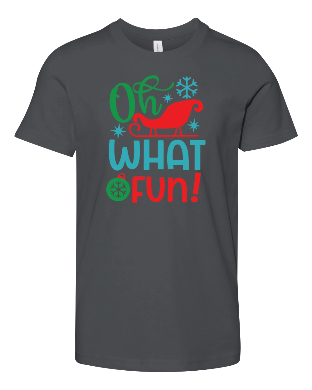 Oh what fun! Youth Unisex Jersey Tee