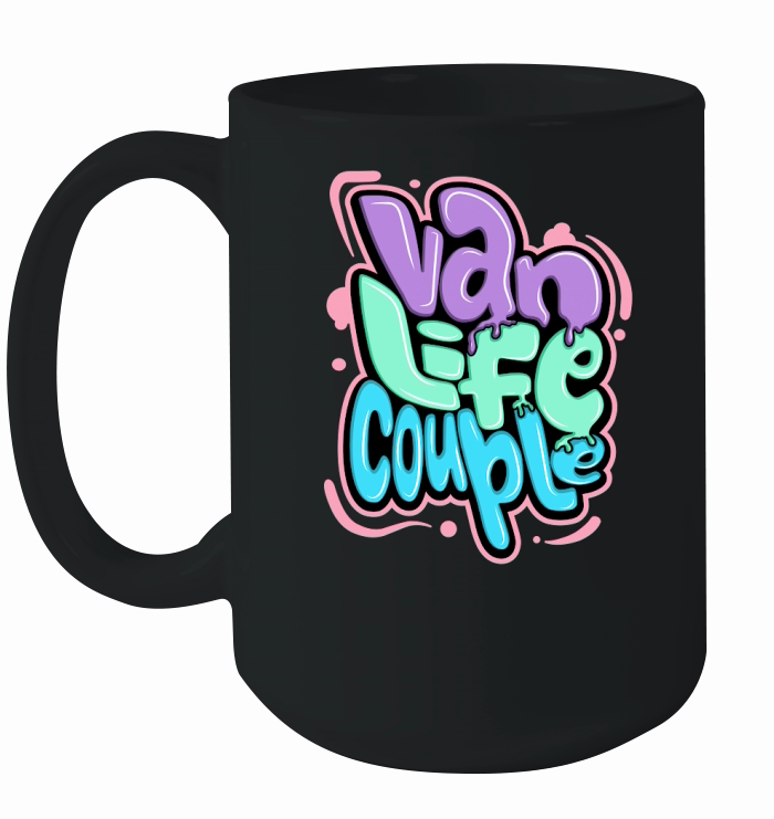 Van life couple Ceramic Mug