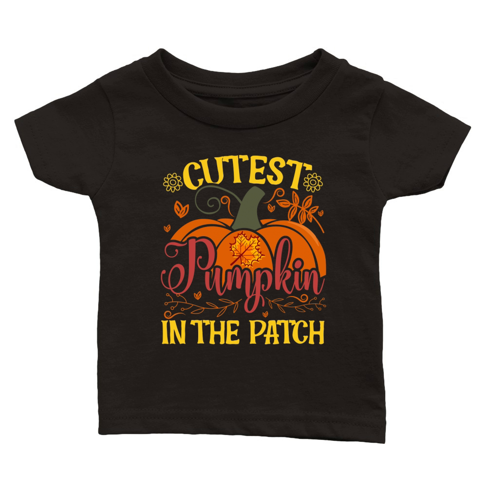 cutest pumpkin in the patch Classic Baby Crewneck T-shirt