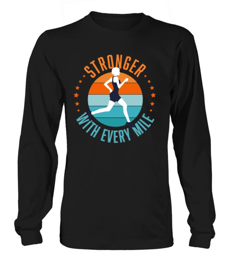 Running Girl Long sleeved Unisex