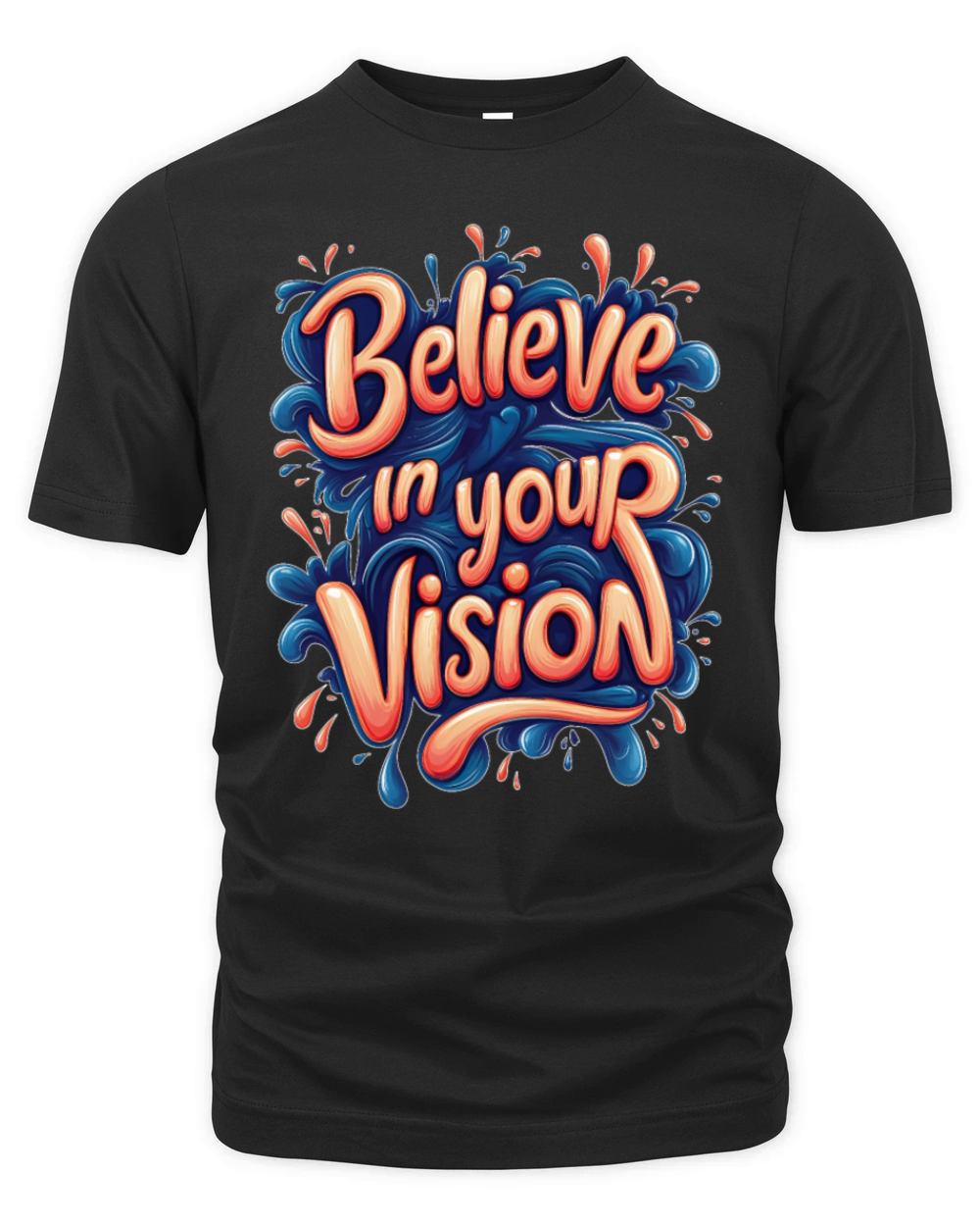 Believe in Your Vision Organic Unisex T-shirt
