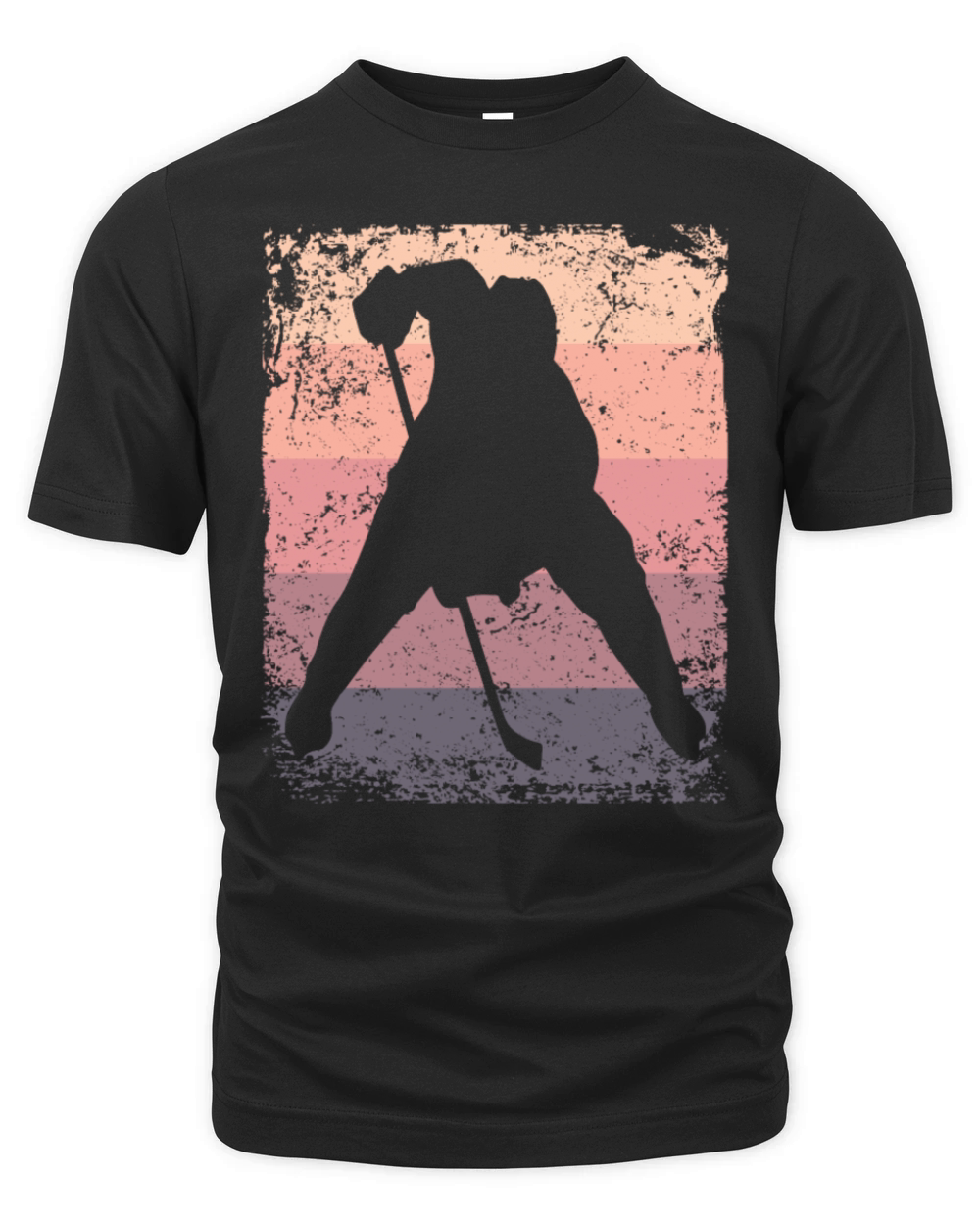 Ice Hockey Player Vintage Ice Hockey Organic Unisex T-shirt