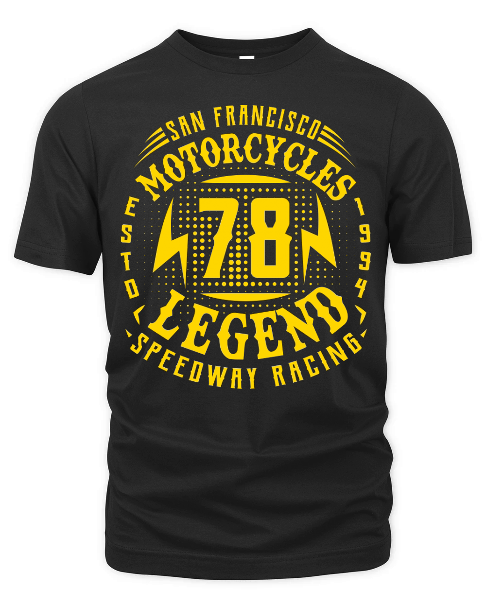 Speedway Racing Motorcycles Legend Organic Unisex T-shirt