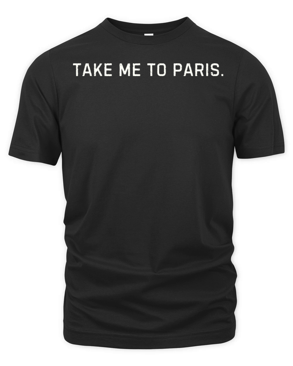 Take Me to Paris Graphic Design Organic Unisex T-shirt
